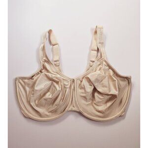 Wacoal Basic Beauty Full Figure Seamless Unline Beige 855192 Underwire Bra 38DDD